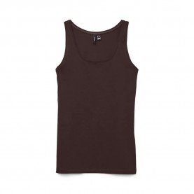 тениска,дамски,тениски,vero,moda,lulu,sleeveless,t,shirt,chocolate,torte,(brown)
