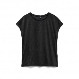 тениска,мъжки,тениски,дамски,тениски,vero,moda,sarah,ava,short,sleeve,t,shirt,black,(black,black)