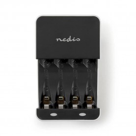 батерии,nedis,bach05,batteries,charger,white,(black)