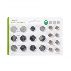 батерии,nedis,balak20bl,button,battery,silver,(clear)