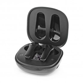 слушалки,слушалки,nedis,hpbt5060bk,wireless,earphones,black