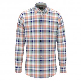 Риза с дълъг ръкав Fynch hatton 15078590 long sleeve shirt - Multicolor (Peach) риза,с,дълъг,ръкав,мъжки,ризи,fynch,hatton,15078590,long,sleeve,shirt,multicolor,(peach)
