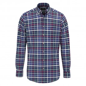 Риза с дълъг ръкав Fynch hatton 15088640 long sleeve shirt - Blue (Berry) риза,с,дълъг,ръкав,мъжки,ризи,fynch,hatton,15088640,long,sleeve,shirt,blue,(berry)