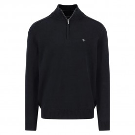 блуза,мъжки,пуловери,fynch,hatton,1509203,half,zip,sweater,black