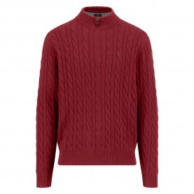 блуза,мъжки,пуловери,fynch,hatton,1509207,half,zip,sweater,garnet,red