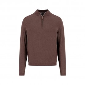 блуза,мъжки,пуловери,fynch,hatton,1509326,half,zip,sweater,brown,(dark,chocolate)