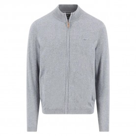 Блуза Fynch hatton 1509327 full zip sweater - Grey (Steel) блуза,мъжки,пуловери,дамски,пуловери,fynch,hatton,1509327,full,zip,sweater,grey,(steel)