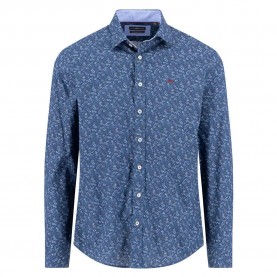 Риза с дълъг ръкав Fynch hatton 15095613 long sleeve shirt - Blue (Deep Merlot) риза,с,дълъг,ръкав,дамски,ризи,мъжки,ризи,fynch,hatton,15095613,long,sleeve,shirt,blue,(deep,merlot)