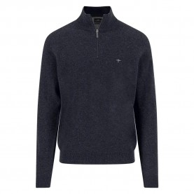 блуза,мъжки,пуловери,дамски,пуловери,fynch,hatton,1510304,half,zip,sweater,blue,(navy)