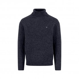 Блуза Fynch hatton 1510345 high neck sweater - Blue (Navy) блуза,мъжки,пуловери,fynch,hatton,1510345,high,neck,sweater,blue,(navy)