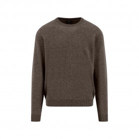Блуза Fynch hatton 1510350 sweater - Grey (Dark Chocolate) блуза,мъжки,пуловери,fynch,hatton,1510350,sweater,grey,(dark,chocolate)
