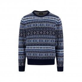 Блуза Fynch hatton 1510364 sweater - Blue (Navy) блуза,мъжки,пуловери,fynch,hatton,1510364,sweater,blue,(navy)