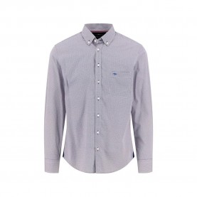 Риза с дълъг ръкав Fynch hatton 15106240 long sleeve shirt - Grey (Garnet Red) риза,с,дълъг,ръкав,мъжки,ризи,fynch,hatton,15106240,long,sleeve,shirt,grey,(garnet,red)