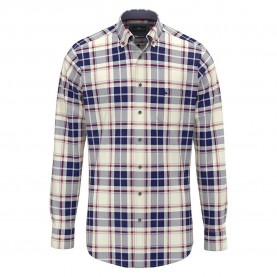 Риза с дълъг ръкав Fynch hatton 15108080 long sleeve shirt - White (Garnet Red) риза,с,дълъг,ръкав,дамски,ризи,мъжки,ризи,fynch,hatton,15108080,long,sleeve,shirt,white,(garnet,red)