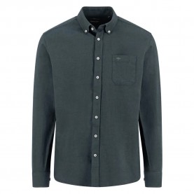 Риза с дълъг ръкав Fynch hatton 15115900 long sleeve shirt - Grey (Dark Ivy) риза,с,дълъг,ръкав,дамски,ризи,мъжки,ризи,fynch,hatton,15115900,long,sleeve,shirt,grey,(dark,ivy)