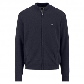 Блуза Fynch hatton 1514223 full zip sweater - Blue (Navy) блуза,мъжки,пуловери,дамски,пуловери,fynch,hatton,1514223,full,zip,sweater,blue,(navy)