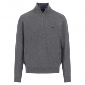 блуза,мъжки,пуловери,fynch,hatton,1514802,half,zip,sweater,grey,(steel)
