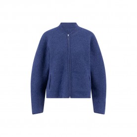 Блуза Fynch hatton 25107449 full zip sweater - Blue (Aura Blue) блуза,мъжки,пуловери,дамски,пуловери,fynch,hatton,25107449,full,zip,sweater,blue,(aura,blue)