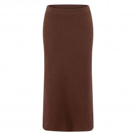 Пола Fynch hatton 25107453 long skirt - Brown (Chocolate) пола,дамски,поли,и,рокли,fynch,hatton,25107453,long,skirt,brown,(chocolate)