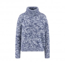 Блуза Fynch hatton 25107454 high neck sweater - Blue (Aura Blue) блуза,мъжки,пуловери,дамски,пуловери,fynch,hatton,25107454,high,neck,sweater,blue,(aura,blue)