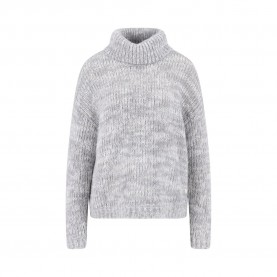 Блуза Fynch hatton 25107454 high neck sweater - Grey (Alloy Grey) блуза,дамски,пуловери,дамски,плетени,дрехи,fynch,hatton,25107454,high,neck,sweater,grey,(alloy,grey)