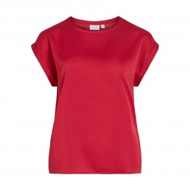 тениска,дамски,тениски,vila,ellette,satin,short,sleeve,t,shirt,red,(jester,red)
