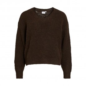 блуза,дамски,пуловери,дамски,плетени,дрехи,vila,lampe,v,neck,sweater,coffee,bean