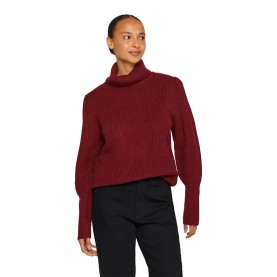 блуза,дамски,пуловери,дамски,плетени,дрехи,vila,lou,sweater,cabernet