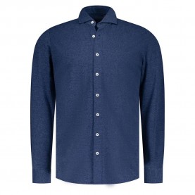 риза,с,дълъг,ръкав,мъжки,ризи,nza,new,zealand,25gn590,long,sleeve,shirt,navy,ocean,melange,(blue)