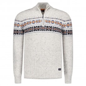 блуза,мъжки,пуловери,nza,new,zealand,25kn405,half,zip,sweater,sea,foam,melange
