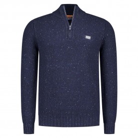 блуза,мъжки,пуловери,nza,new,zealand,25kn453,half,zip,sweater,classic,navy,melange