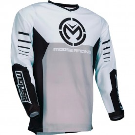 Блуза с дълъг ръкав Moose soft-goods Qualifier long sleeve jersey - White (Black / White) блуза,с,дълъг,ръкав,мъжки,тениски,дамски,тениски,moose,soft,goods,qualifier,long,sleeve,jersey,white,(black,white)