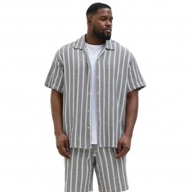 риза,с,къс,ръкав,мъжки,ризи,jack,&,jones,coba,plus,size,short,sleeve,shirt,ocean,cavern,(grey)