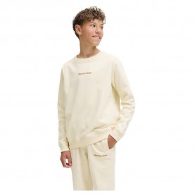 блуза,детски,блузи,jack,&,jones,norrebro,emb,sweatshirt,antique,white,(beige)