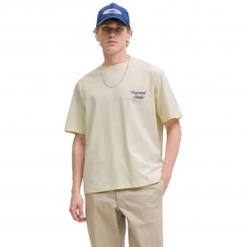 тениска,мъжки,тениски,jack,&,jones,norrebro,typo,short,sleeve,t,shirt,antique,white,(beige)