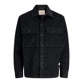 карирана,риза,мъжки,ризи,jack,&,jones,will,corduroy,long,sleeve,shirt,volcanic,ash,check,(black)