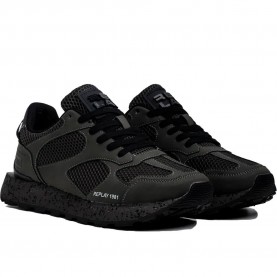 Маратонки Replay Dean Mesh trainers - Black (Grey) маратонки,мъжки,маратонки,дамски,маратонки,replay,dean,mesh,trainers,black,(grey)