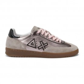 маратонки,дамски,маратонки,sun68,california,leather,trainers,silver