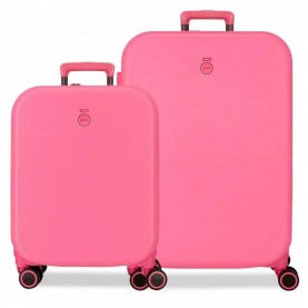 куфари,enso,annie,37,79l,trolley,bag,fuchsia,(pink)