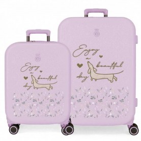 куфари,enso,beautiful,day,37,79l,trolley,bag,lilac,(purple)