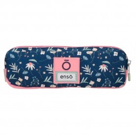 канцеларски,принадлежности,enso,ciao,bella,210057402030,pencil,case,dark,blue,pink,(blue)