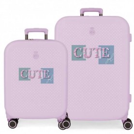 куфари,enso,cute,girl,37,79l,trolley,bag,lilac,(purple)