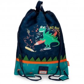 спортна,чанта,спортни,сакове,и,чанти,enso,dino,artist,gymsack,dark,blue,multicolor,(blue)