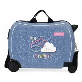 куфари,enso,dreamers,34l,trolley,bag,blue,pink,(blue)