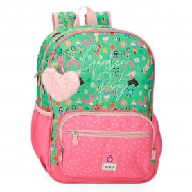 юношеска,раница,раници,enso,garden,party,13l,junior,backpack,pink,green,(green)