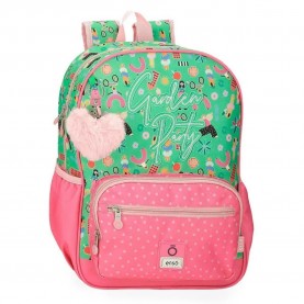юношеска,раница,раници,enso,garden,party,14l,junior,backpack,pink,green,(green,pink)