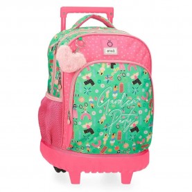юношеска,раница,раници,enso,garden,party,29l,junior,backpack,pink,green,(pink)