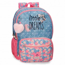 юношеска,раница,раници,enso,little,dreams,210050266131,24l,junior,backpack,blue,coral,(blue)