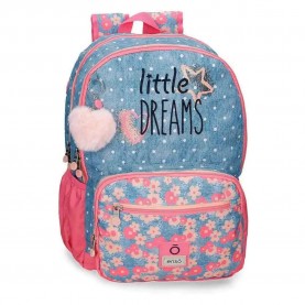юношеска,раница,раници,enso,little,dreams,210050266031,24l,junior,backpack,blue,coral,(blue)