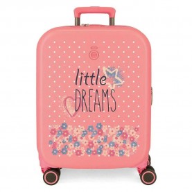 куфари,enso,little,dreams,37l,trolley,bag,coral,(pink)